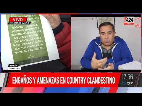 ? Engaños y amenazas en country clandestino de Florencio Varela I A24