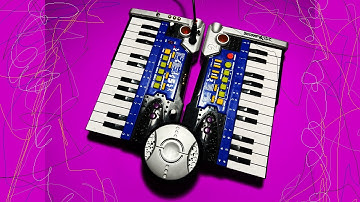 Circuit Bent Folding Keyboard