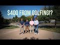 WE MADE $400 FROM GOLFING | Vlog 2