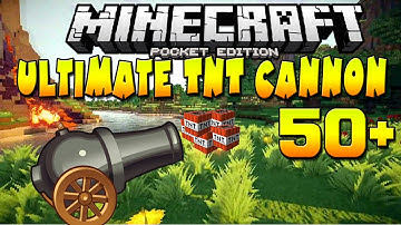 [0.10.5] Ultimate TNT Cannons!! - Redstone Mod - Minecraft Pocket Edition