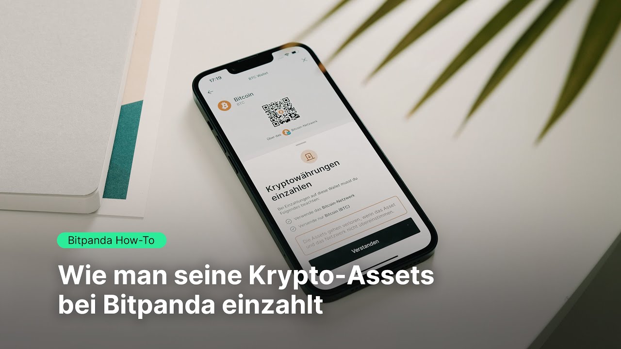 Wie man seine Krypto-Assets bei Bitpanda einzahlt