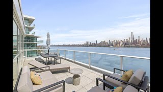 Astonishing City Views from Residence 718 at AVORA | Weehawken, NJ