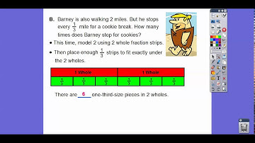 Divide Fractions and Whole Numbers -Lesson 8.1 Go Math!