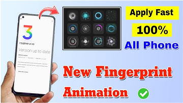 How to add more fingerprint animation in realme | Realme new fingerprint animation 🔥
