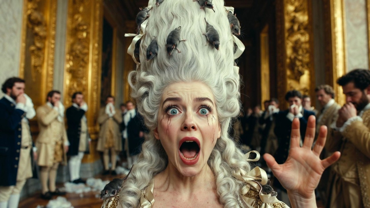 1750: Caca en los pasillos y pelucas  - La asquerosa realidad de las Reinas de Versalles
