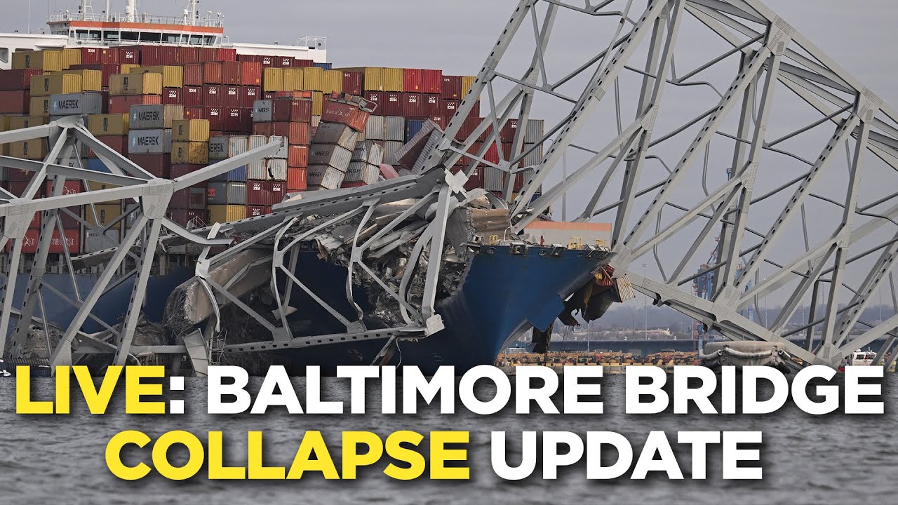 Baltimore Bridge Collapse Update, mid-afternoon March 26