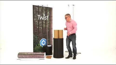 Mirage Display - Twist linked banners - deconstruction