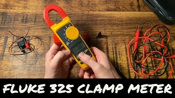Fluke 325 Electricians Meter Clamp Meter Review