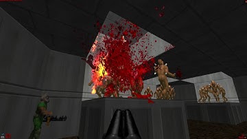 Doom 2 - Brutal Doom Mod - Level 8 - Tricks and Traps