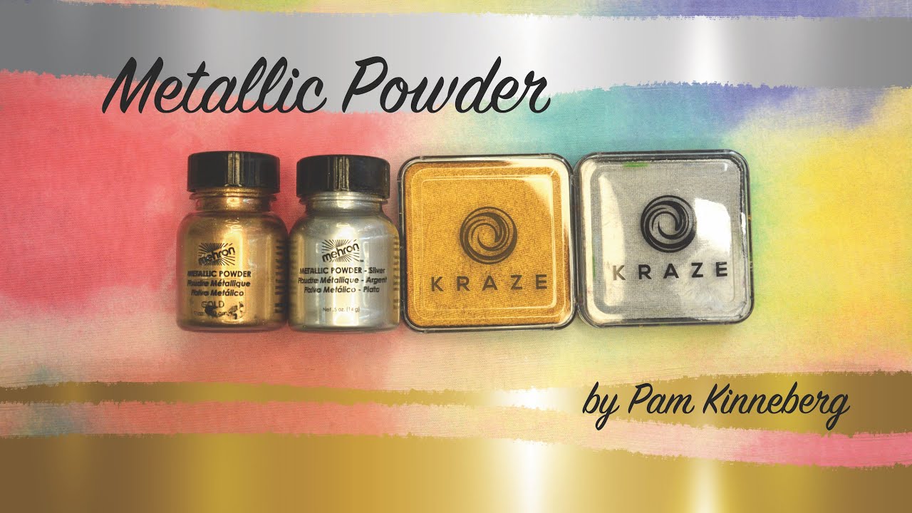 How to Apply Metallic Powder Alone or with a Mixing Liquid by Mehron 