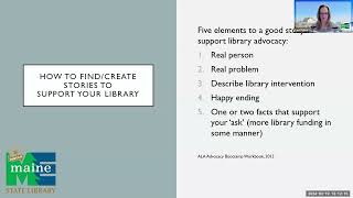 Storytelling for Library Advocacy
