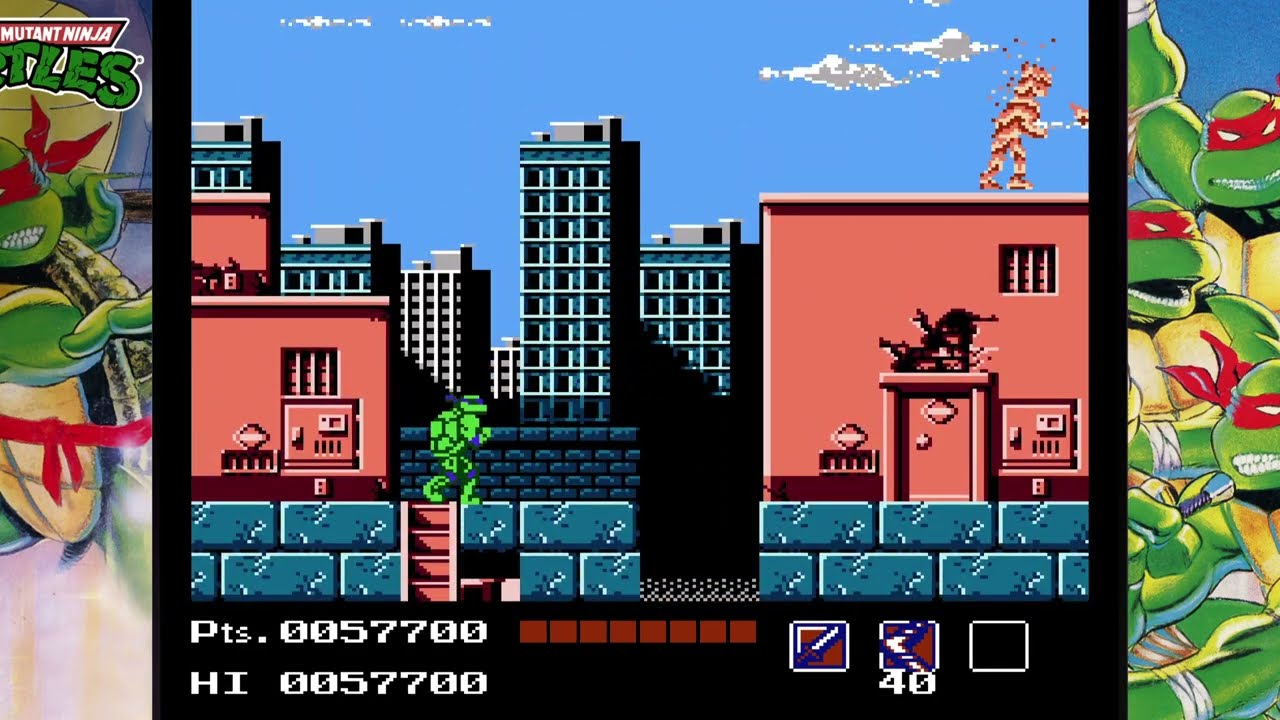 Teenage Mutant Ninja Turtles (NES) — TAS No Damage, Perfect Run (100%)