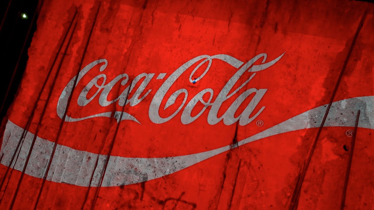Coca Cola Company wirbt am 3. Oktober mit 4 BeamerMan | #Weitervereinigung | Berlin