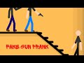 Fake gun prank short