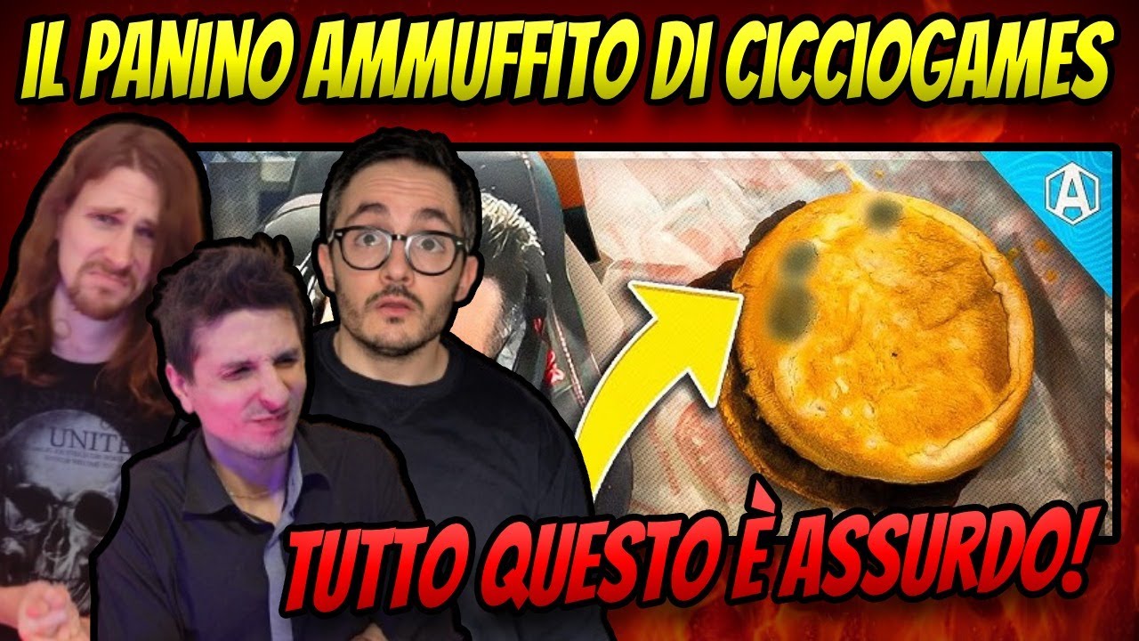 E' SUCCESSO DI NUOVO: CICCIOGAMER89 E QUEL PANINO MOLTO SOSPETTO ... W/@IlTronodelMuori [#1478.2]