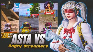 ASTA Vs 4 Streamers🔥Ultimate StreamKiller| PUBGmobile | BGMI