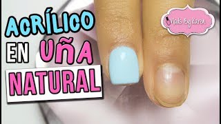 ACRYLIC and EXTENSION on NATURAL NAIL (NO TIP OR SCULPTURE)