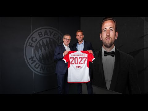 Harry Kane | First Interview as an FC Bayern player | #ServusHarry