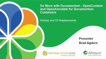 Documentum - Do More with OpenContent and OpenAnnotate