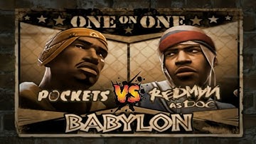 Def Jam Fight For NY | POCKETS vs DOC | HARD! (PS3 1080p)
