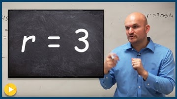 How to convert a polar equation of a circle to rectangular