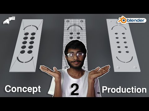 crnt Update How To Create This Design _ Concept 2 Production _ Blender Modeling _ 03