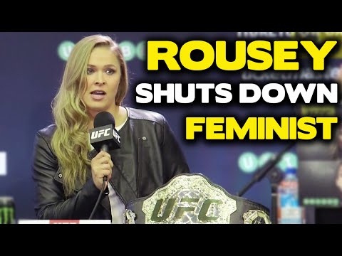 Ronda Rousey Shuts Down Feminist