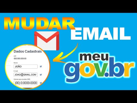 Como mudar o email do Gov.br?