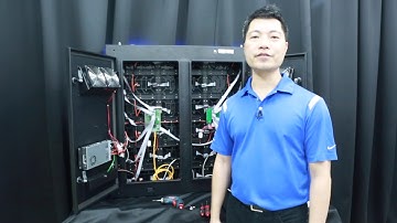 Daktronics J Series Displays-J10 Monitor Card Replacement