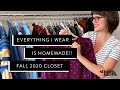 I Make All of My Own Clothes! My Fall/Winter 2020 Closet Tour