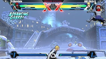 UMVC3 TA Marvisto vs AGE ChrisG - Next Level Battle Circuit #3 Tournament