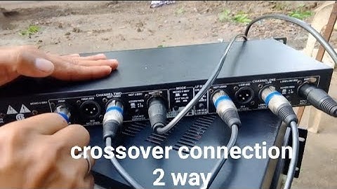 crossover setup 2 way connection.simple and basic lng