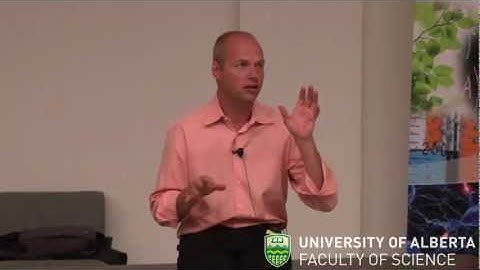 Sebastian Thrun speaks at the University of Alberta