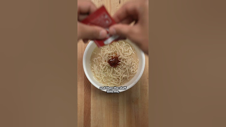 I Couldn’t Record at This Ramen Shop