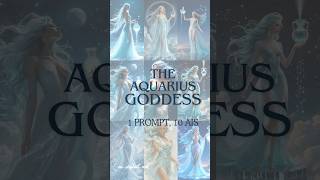 One goddess. One prompt. 10 AI art tools | Aquarius | Zodiac Goddess Series
