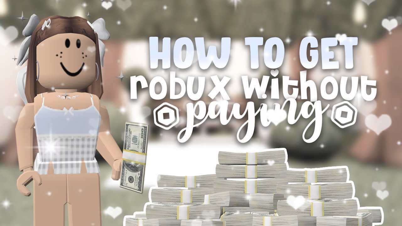 Get Robux WITHOUT Money (Roblox) 