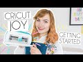 Getting Started With The Cricut JOY for Beginners | UnBoxing, Setup & EASY Tutorial