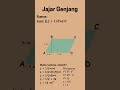 Bangun Datar : Jajar Genjang dan Segitiga