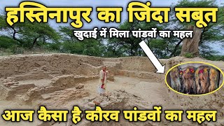Hastinapur:5000 साल बाद खुदाई में निकला कौरव पांडवों का महल,खुदाई मे मिले सबूत ||braj darpan|| 2024