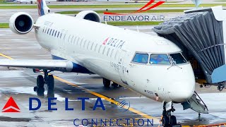 TRIP REPORT: Delta Connection (Endeavor) | Mitsubishi CRJ-900LR | Cincinnati - Detroit | Main Cabin