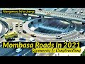 DRIVE THROUGH MOMBASA MAINLAND | BEAUTIFUL SCENERIES & ONGOING ROAD CONSTRUCTIONS: LIV KENYA