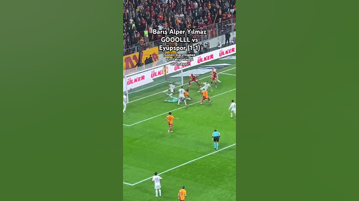 BARIŞ ALPER YILMAZZ GOOOLLL vs Eyüpspor (1-1) #gol #barışalper #galatasaray #eyüpspor #futbol