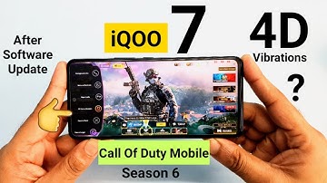 iQOO 7 CODM 4D vibrations after software update working or not 🔥🔥🔥