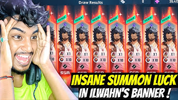 A-5 ILWAHN IN 150 DRAWS ! INSANE LUCK ! SOLO LEVELING ARISE !