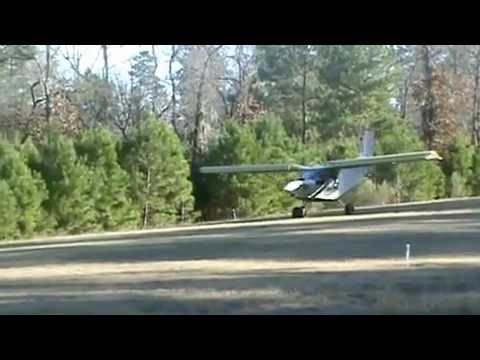 Turbine STOL "Sky Jeep" take-off and landing