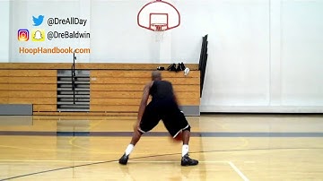 One-Hand-Under Crossover, Back Thru-Crossover Drive Finish Pt. 1 | Dre Baldwin