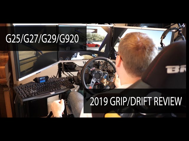 G25 vs G27 Review and Comparison (Análise e comparação dos volantes da  Logitech) - video Dailymotion