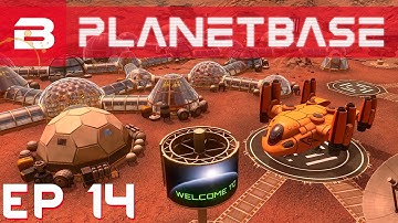 PlanetBase - Parity - Ep 14 (Space Survival Strategy Gameplay)