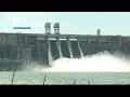 На Красноярской ГЭС открыли третий шлюз для сброса воды