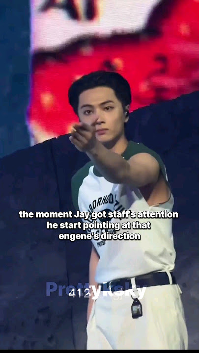 Jay notice an engene faint during Jakarta concert #enhypen #jay#sunoo#engene #prettyksky
